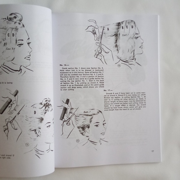 MYSTERY OF HAIRSTYLING Vintage Cutting, Finger Waving... 1950's Retro Styles - Picture 5 of 16